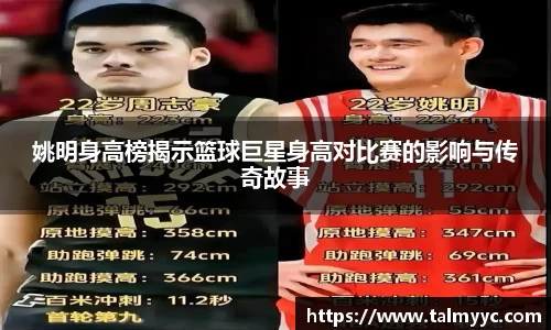 姚明身高榜揭示篮球巨星身高对比赛的影响与传奇故事